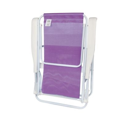 Cadeira De Praia Piscina Reclinável 8 Posições Sannet Mor Cor:lilás Lilás