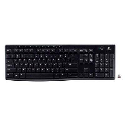 Teclado Sem Fio Multimidia K270 Logitech Com Unifying