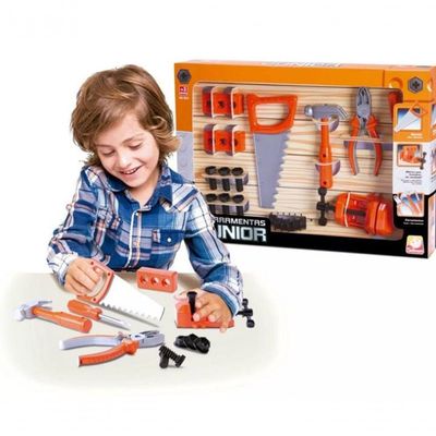 Kit De Ferramentas Infantil Junior - 19 Peças - Silmar