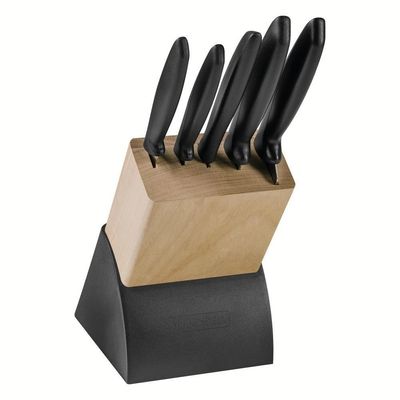 Jogo De Facas Cozinha Gourmet Cepo 6 Pçs Plenus Tramontina