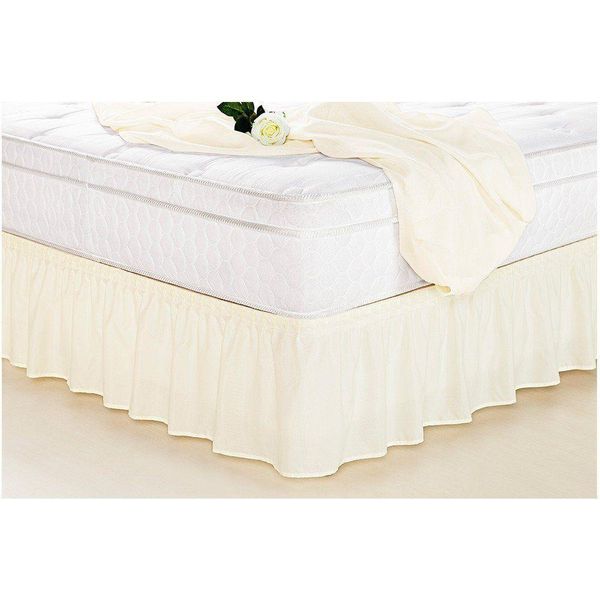 Saia Ajustável para Cama Box Casal King Renata Palha