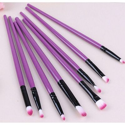 Kit Pincéis Maquiagem 32 Peças Estojo Organizador Roxo