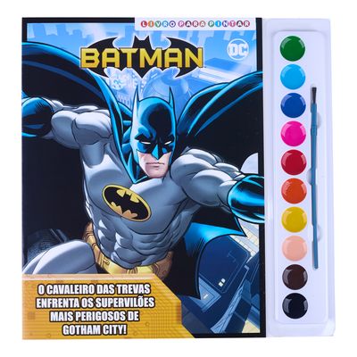 Livro Aquarela Batman Online Editora 29864