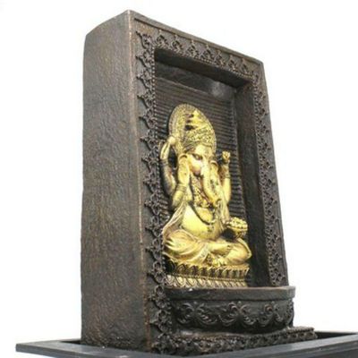 Fonte de Água Decorativa Resina Iluminação de Led - Lorben
