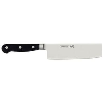 Faca 7" Nakiri Tramontina Sushi Gold em Aço Inox - Preta