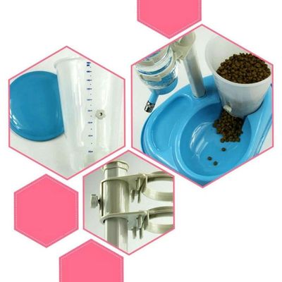 Bebedouro Comedouro Automático Cães Gatos Azul Lorben