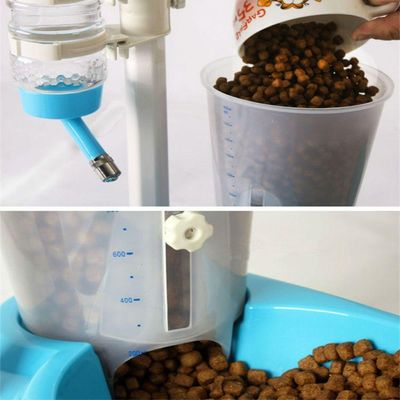 Bebedouro Comedouro Automático Cães Gatos Azul Lorben