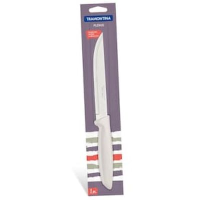 Faca 6" para Cozinha Tramontina Plenus em Aço Inox - Off White
