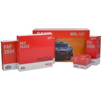 Kit de Filtros Wega Fiat Pulse 1.3 4c 16v Flex Fastback 1.3 4c 16v 2022 em diante