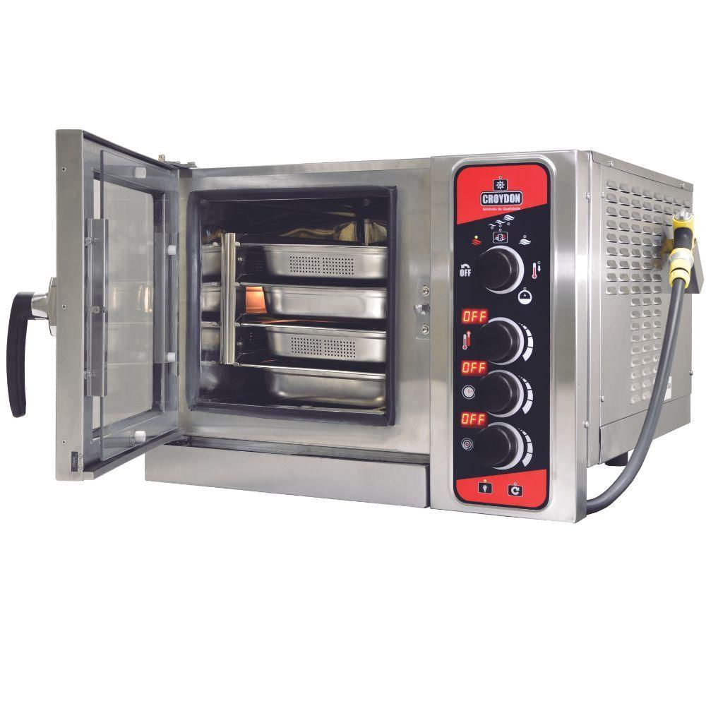 Forno Combinado Elétrico 4gns 1-1 H041 Croydon Forno 4gns 220v