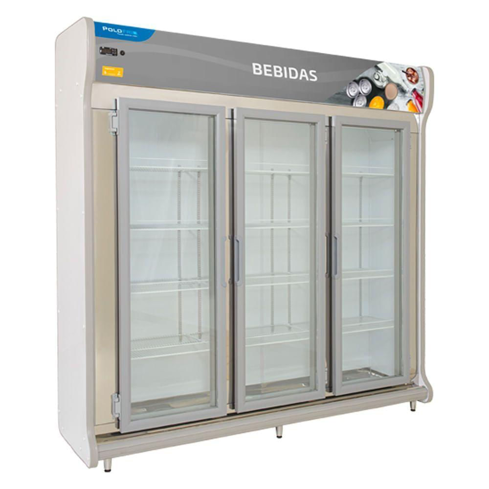 Geladeira/refrigerador 2088 Litros 5 Portas Azul - Polofrio - 220v - 2208