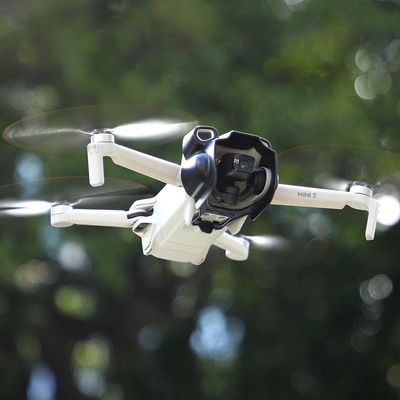 Protetor Capa Antirreflexo Para Drone Dji Mini 3 Cor Preto