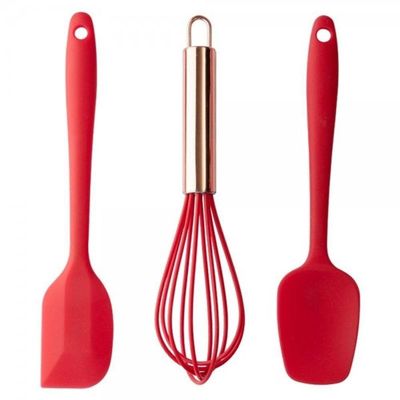 Kit Utensílios Silicone 25 Cm - (3 Peças) Clink