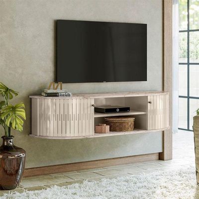 Rack Bancada Suspensa Modena Calacata Off White - Madetec