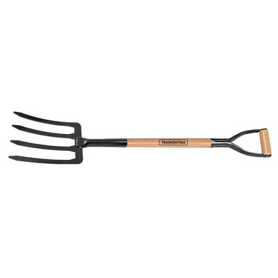 Forcado para Terra com 4 Dentes em Aço 74 Cm