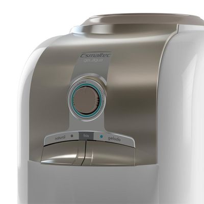 Bebedouro de Água Esmaltec de Mesa Refrigerado por Compressor Gelágua EGM30 Branco 220V