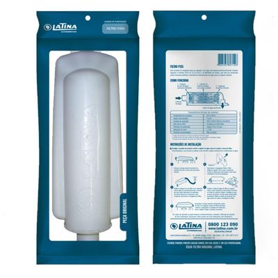 Refil Filtro P355 para Purificador Latina