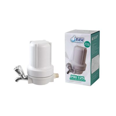 Filtro para Torneira 5" Branco 125 Pou Torneira Metal - BBI