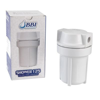 Filtro para Chuveiro Shower125br Branco 5" - BBI