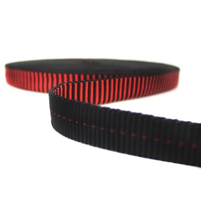 Fita Tubular 19mm Sideup Alta Resistência Azul Com Preto