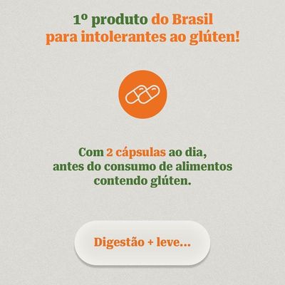 Kit 4 Glutezym Auxilia Digestão Do Glúten Maxinutri 20 Caps
