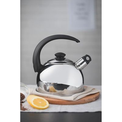 Chaleira Aço Inox 2 Litros Com Apito Tramontina