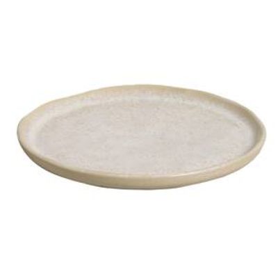 Conjunto de Prato de Pão Porto Brasil Bio Latte 6 peças  Bege