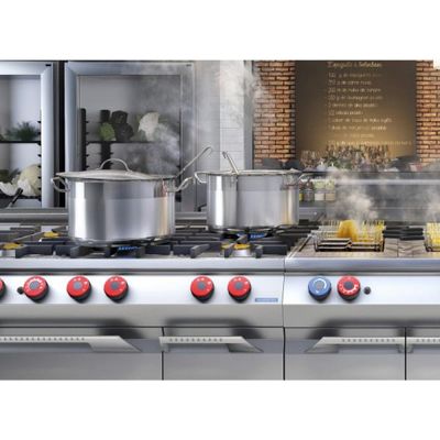 Tampa Avulsa Tramontina Professional em Aço Inox 45 cm