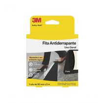 Lixa Antiderrapante 3M S.Walk 50Mmx5M Preta Blister