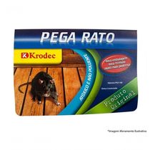 Ratoeira Adesivo Pega Rato 34Cmx25Cm Blister