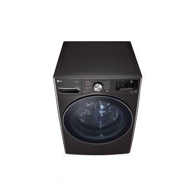 Lava e Seca LG Smart 18kg Black Inox com Inteligência Artificial AIDD™ WD18BV2S6B 127V
