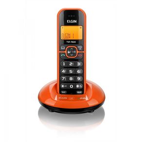 Telefone sem Fio com Dect 6.0 de 1.9GHz Identificador e Viva Voz Elgin