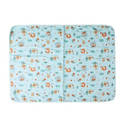 Cobertor Bebê Estampa Bosque 90Cm x 70Cm Papi