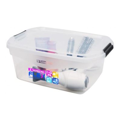 Organizador 20L Baixo com Tampa Flex SR931 Sanremo