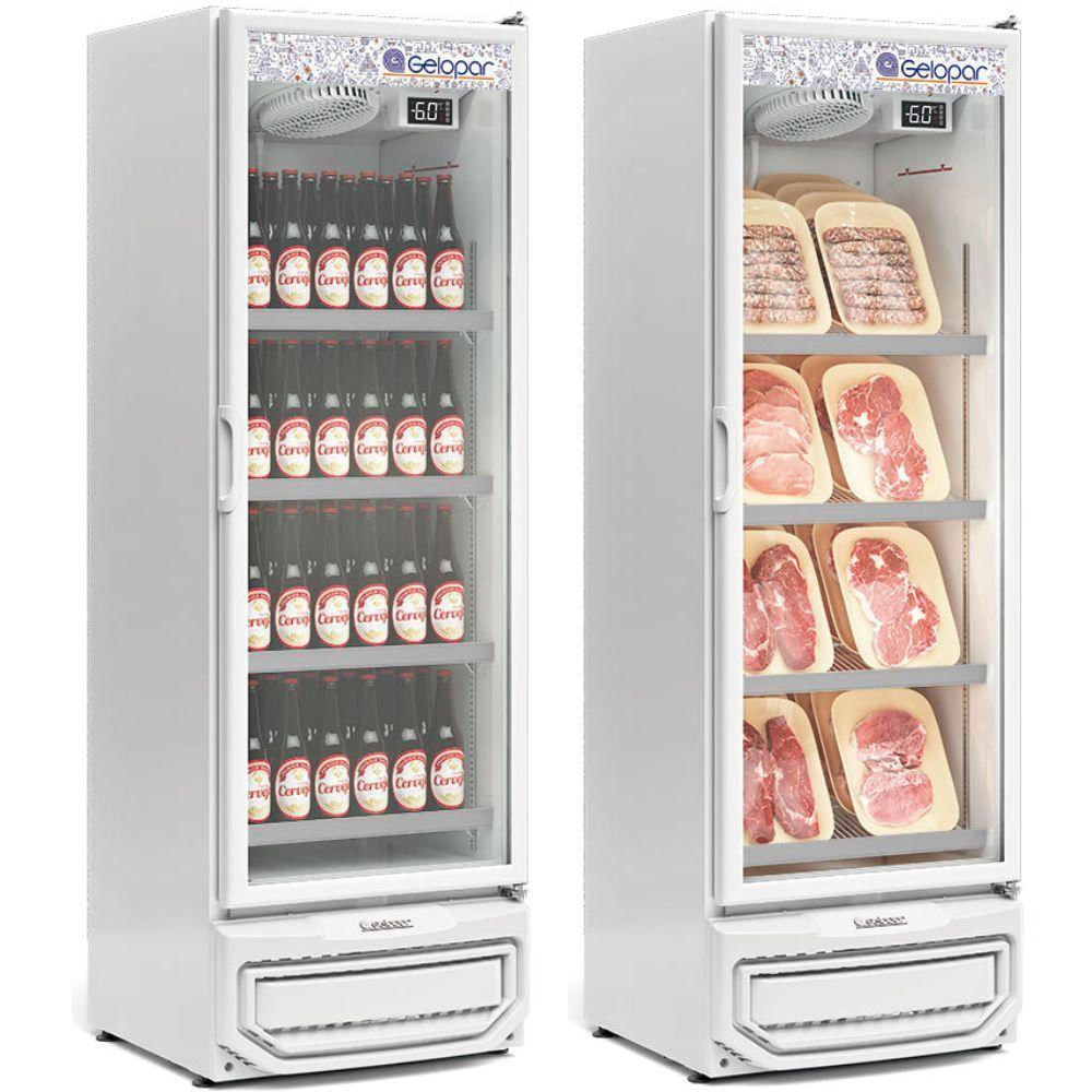 Geladeira/refrigerador 450 Litros 1 Porta Branco - Gelopar - 220v - Gcbc-45br