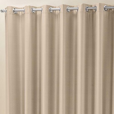 Cortina Madri Tecido Semi Blackout 3,00M X 2,50M Bege