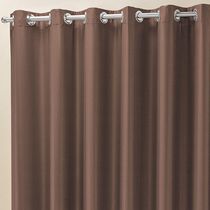 Cortina Madri Tecido Semi Blackout 2,00M X 1,70M Tabaco