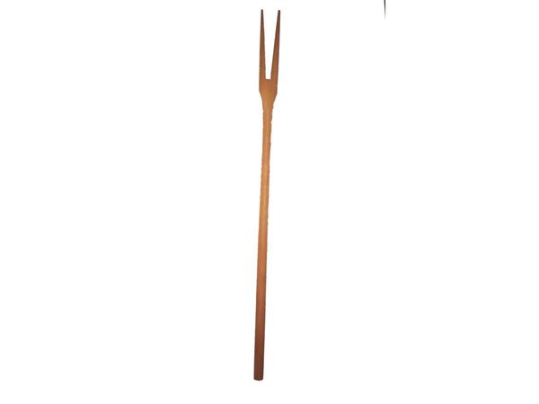Garfo Petisco Pequeno De Pau Madeira 16 Cm