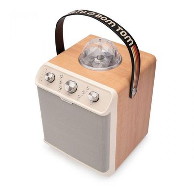 Karaoke Portatil 2 Mic Alto E Bom Tom