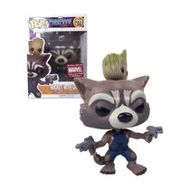 Funko Pop Guardians of the Galaxy vol. 2 211 Rocket with Groot Exclusive
