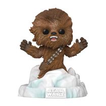 Funko Pop Star Wars 374 Chewbacca Flocked Battle Echo Base