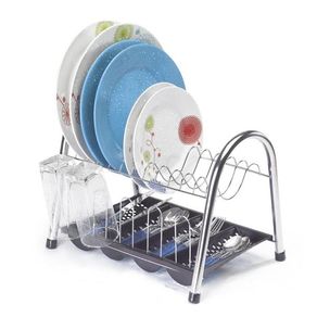 Escorredor Duplo 11 Pratos com Bandeja para Talheres Arthi Branco Menor preço em Escorredor Duplo 11 Pratos com Bandeja para Talheres Arthi Branco