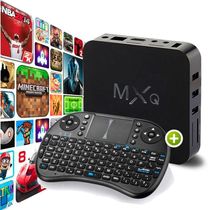 Kit Aparelho Conversor Smart Tv + Teclado Android Infokit 4k
