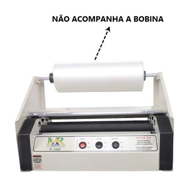 Plastificadora Poliseladora P380 Suporte Bopp Laminação 110V