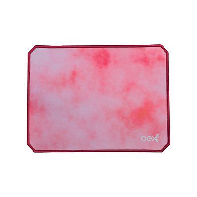 Mouse com Mousepad OEX Vibes MC200 Rosa