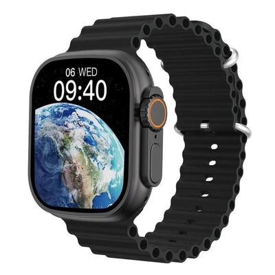 Relogio Smartwatch Hw Ultra Mini2 41mm +7 Pulseiras Com Chat GPT - Preto