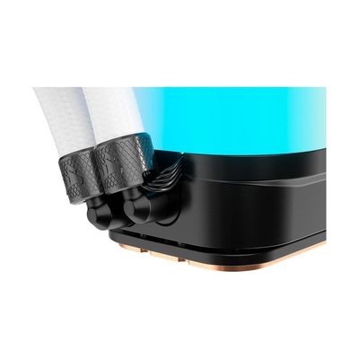 Water Cooler Corsair Icue LINK H100I RGB White Aio 240MM P/ INTEL/AMD RGB Branco - CW-9061005-WW