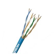Cabo De Rede Cftv Alarme 24Awg Ultra Alarm Megatron 4 Pares Preto - 2790 - Caixa Com 300 Metros
