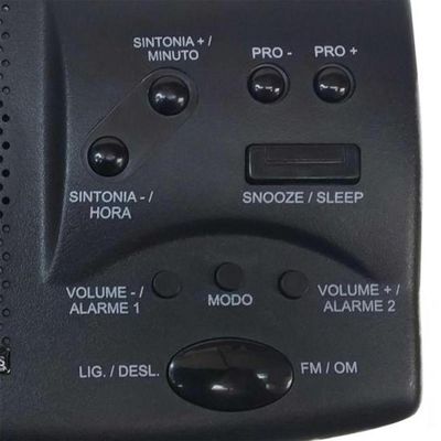 Radio Relogio Digital Rm-Rrd22 Motobras