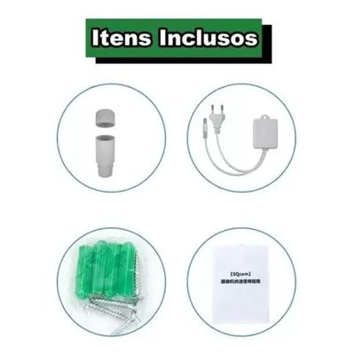it 4 Câmeras de Segurança Externa Ip Wi-Fi Motorizada Full HD A prova D'água + 4 Cartões 128GB